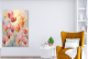 schilderij kleurrijke bloemen abstract artello