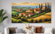 Schilderij landschap Toscane Artello