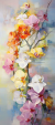 Schilderij orchidee kleurrijk - Artello